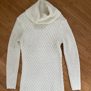 Venus Women Small Ivory Sweater Dress